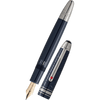 Montblanc 146 Meisterstuck Fountain Pen - Around The World In 80 Days - Dark Blue Resin (LeGrand) 2025 - Pen Boutique Ltd