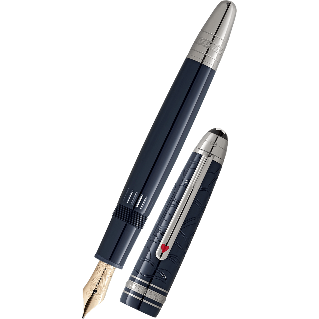 Montblanc 146 Meisterstuck Fountain Pen - Around The World In 80 Days - Dark Blue Resin (LeGrand) 2025 - Pen Boutique Ltd