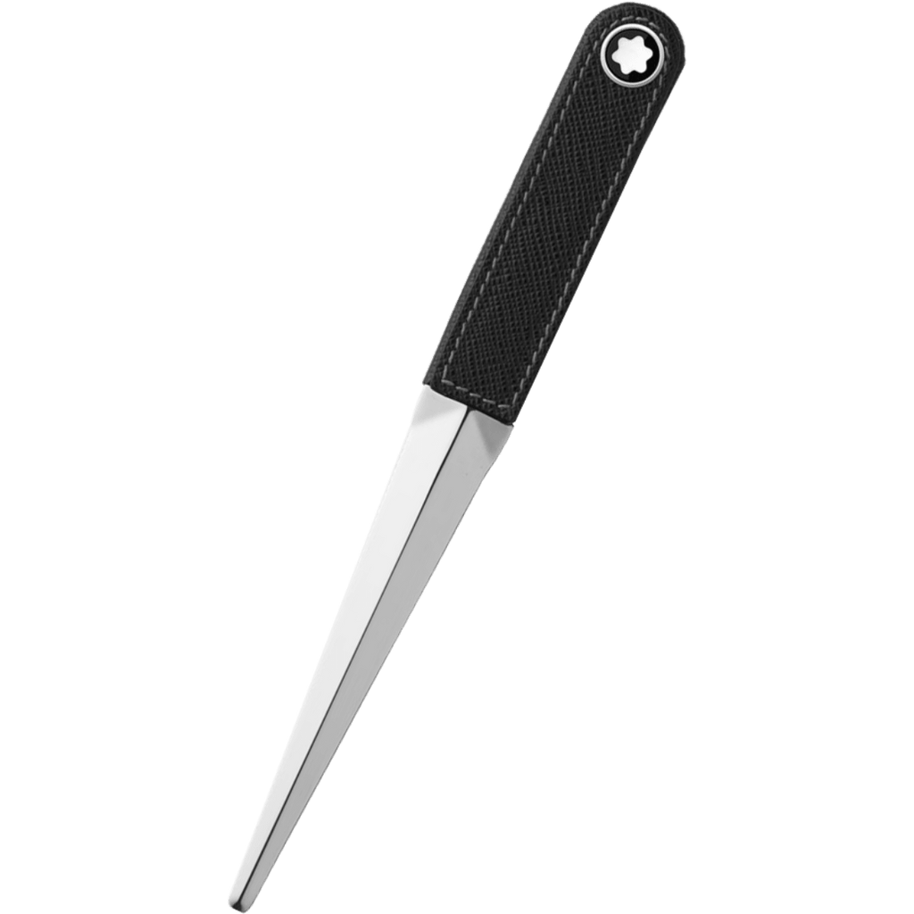 Montblanc Letter Opener - Metal/Leather - Pen Boutique Ltd
