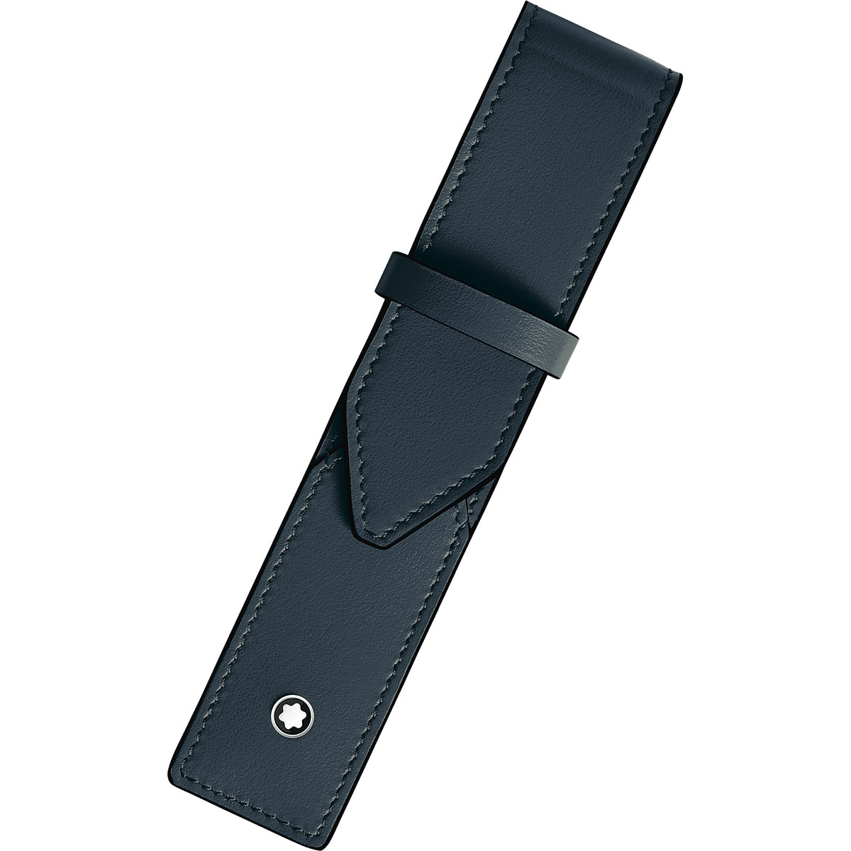 Montblanc Meisterstuck 1 Pen Pouch - Velvet Blue - Pen Boutique Ltd
