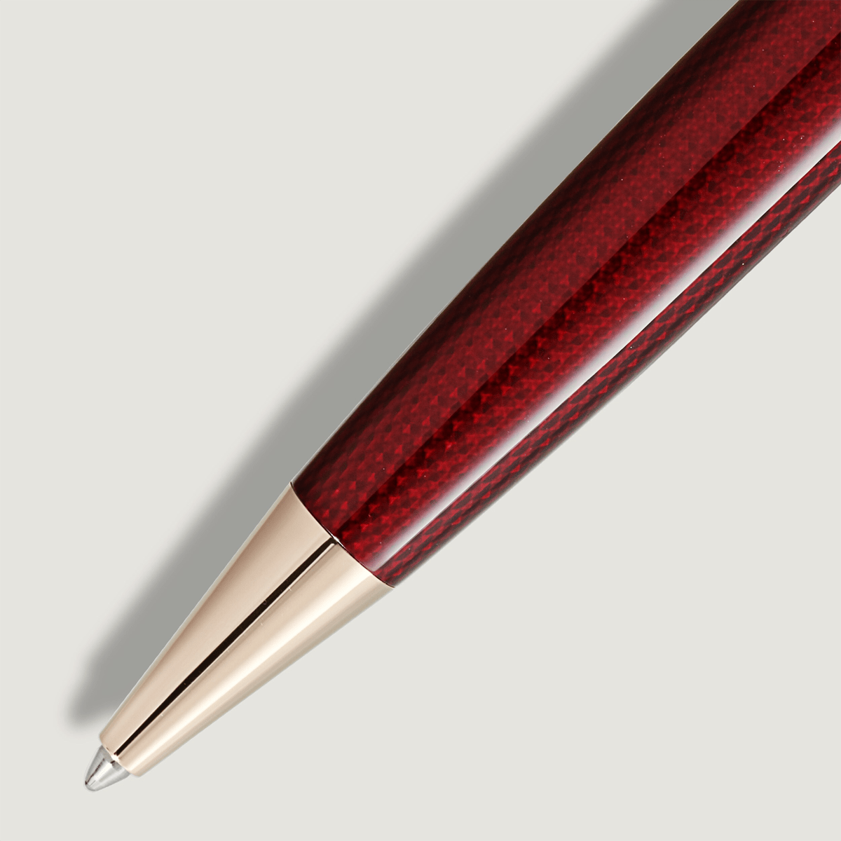Montblanc Meisterstuck Ballpoint Pen - Midsize Solitaire - Golden Hour - Pen Boutique Ltd
