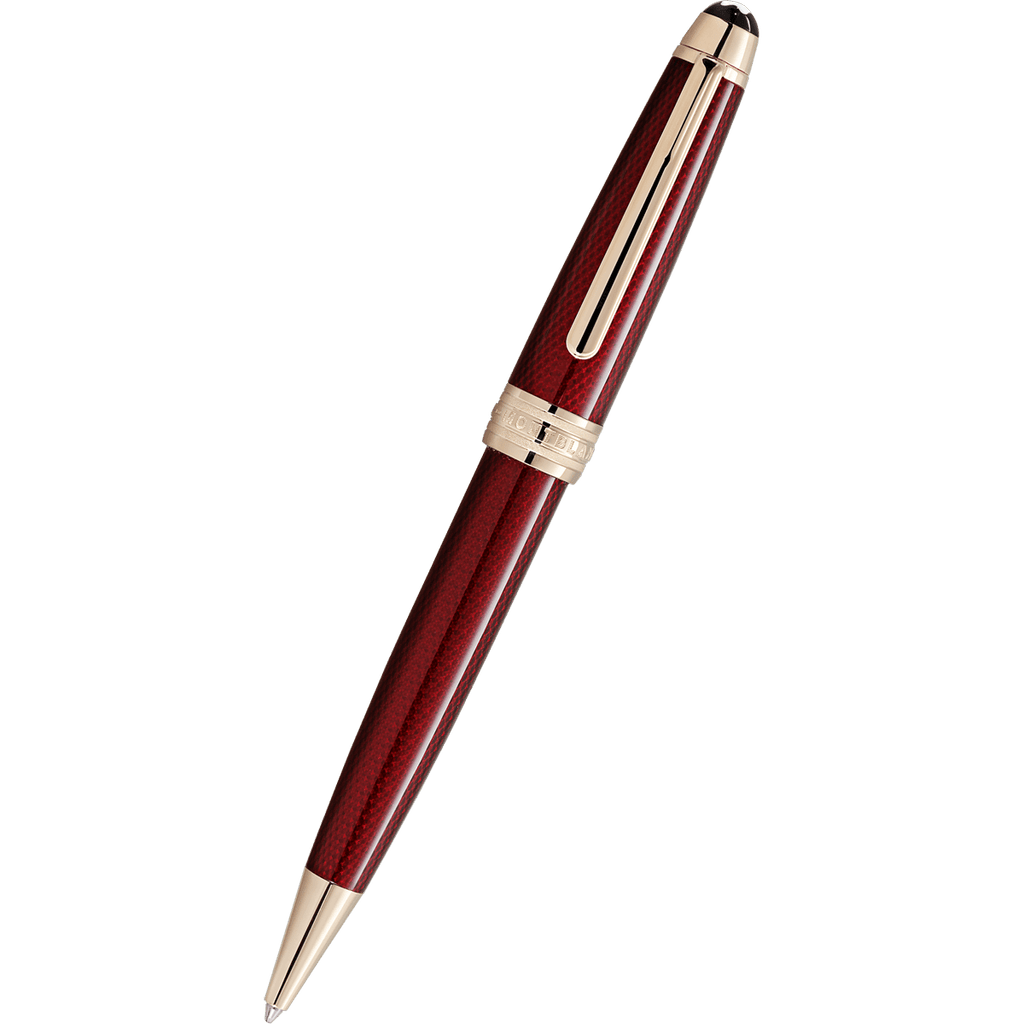 Montblanc Meisterstuck Ballpoint Pen - Midsize Solitaire - Golden Hour - Pen Boutique Ltd