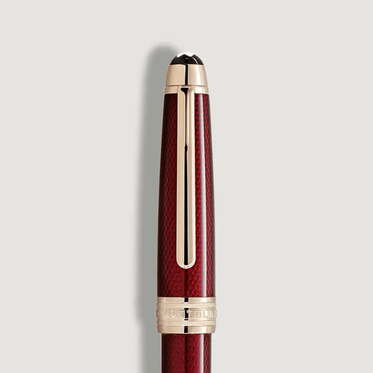 Montblanc Meisterstuck Ballpoint Pen - Midsize Solitaire - Golden Hour - Pen Boutique Ltd