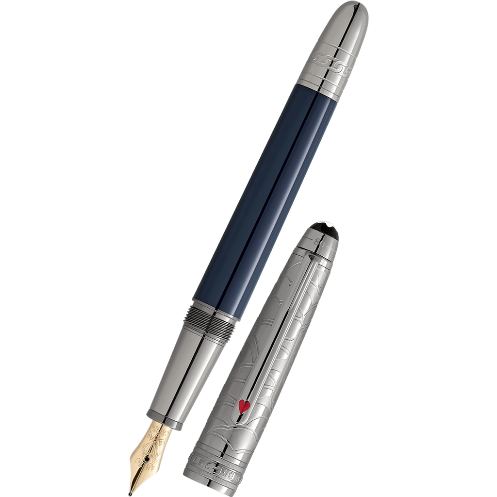 Montblanc Meisterstuck Fountain Pen - 145 Doue - Around The World In 80 Days - Dark Blue (Classique) 2025 - Pen Boutique Ltd