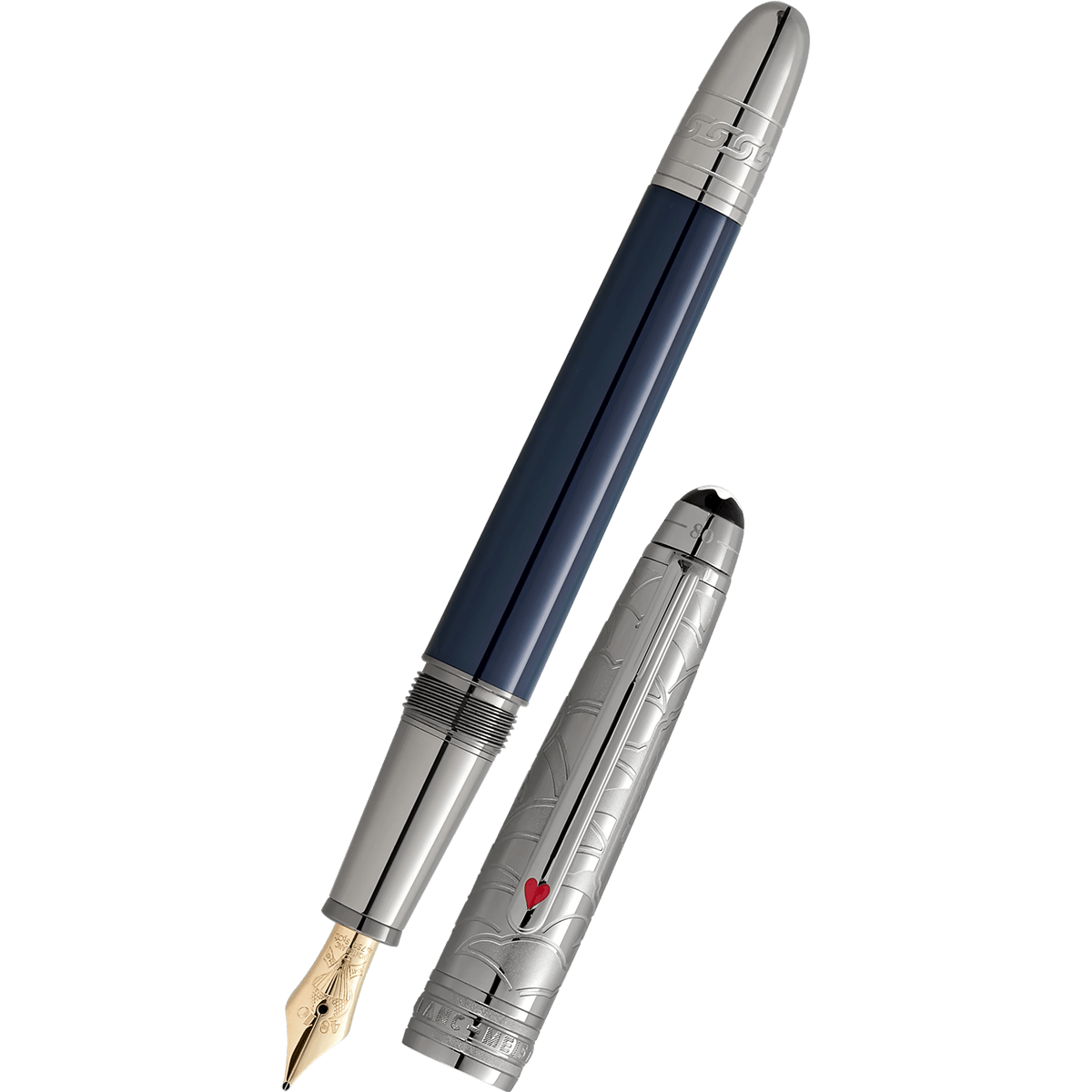 Montblanc Meisterstuck Fountain Pen - 145 Doue - Around The World In 80 Days - Dark Blue (Classique) 2025 - Pen Boutique Ltd
