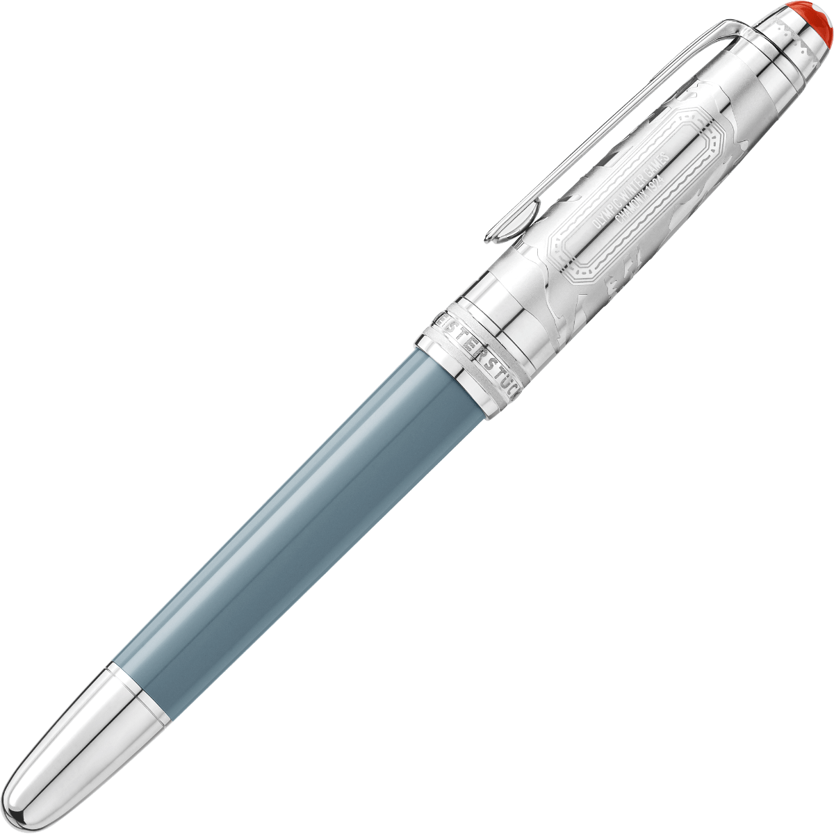 Montblanc Meisterstuck Fountain Pen - 145 Olympics Chamonix - Doue - Pen Boutique Ltd