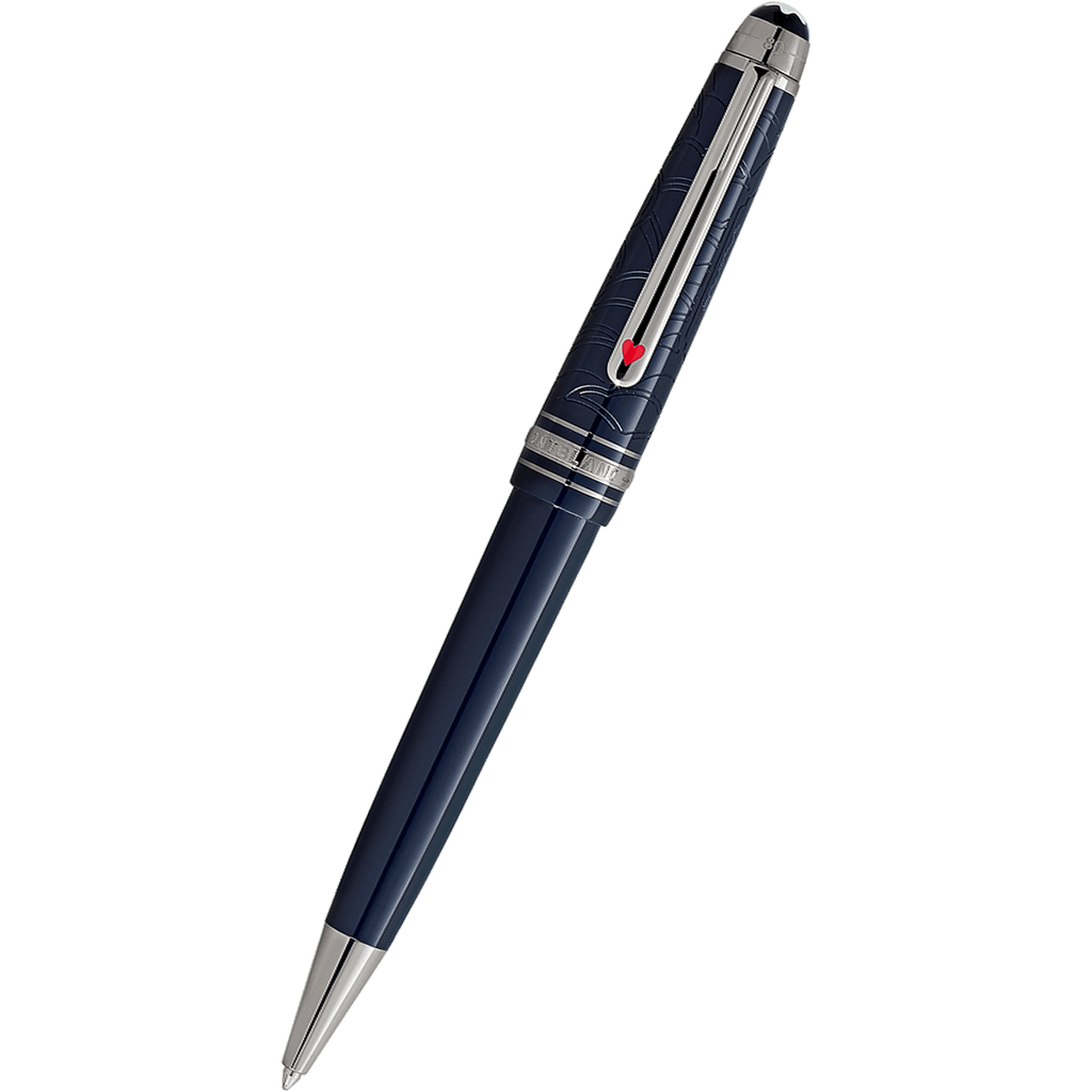 Montblanc Meisterstuck Midsize Ballpoint Pen - Around The World In 80 Days - Dark Blue Resin 2025 - Pen Boutique Ltd