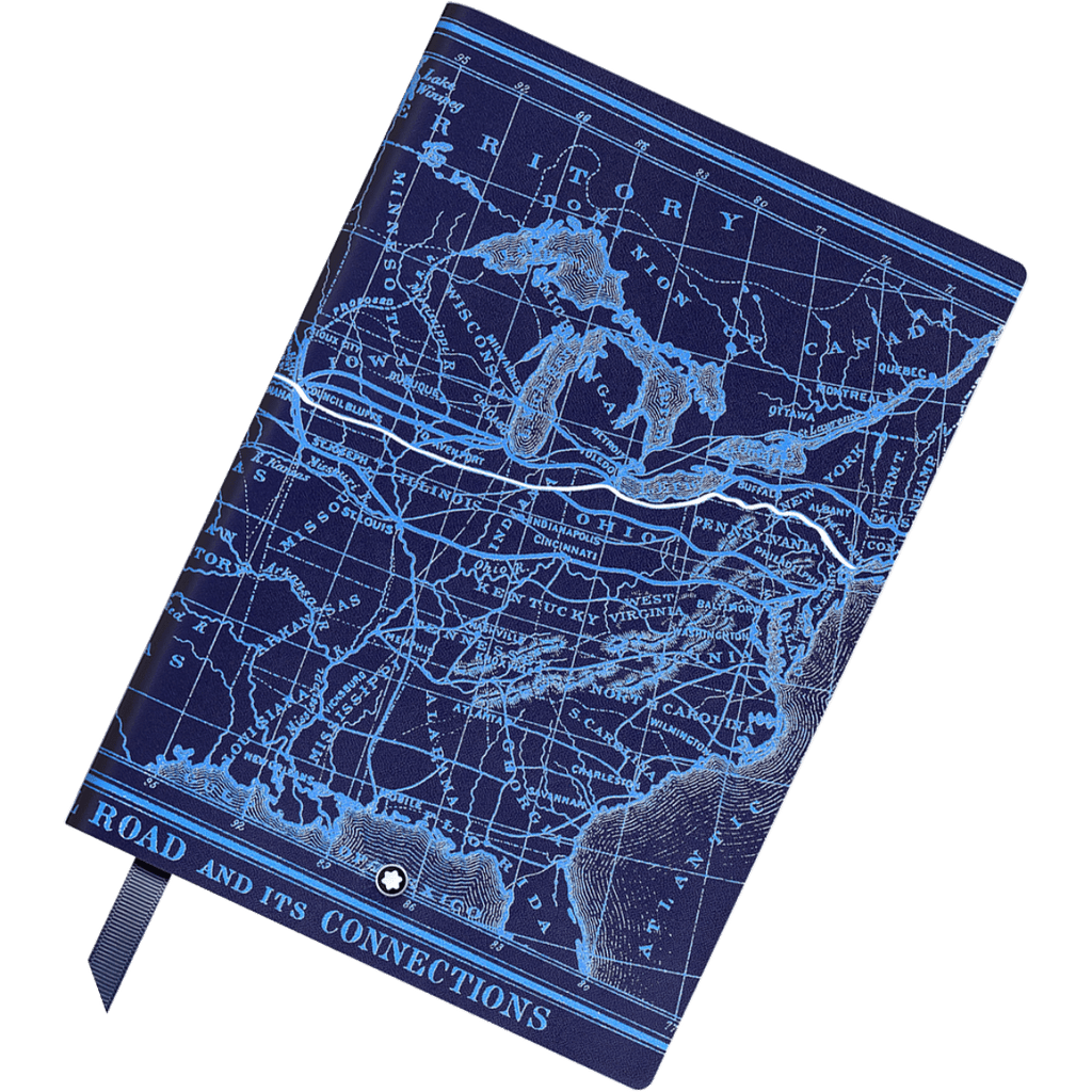 Montblanc Meisterstuck Notebook - Around the World in 80 days - Year 3 146 Dark Blue (Lined) 2025 - Pen Boutique Ltd