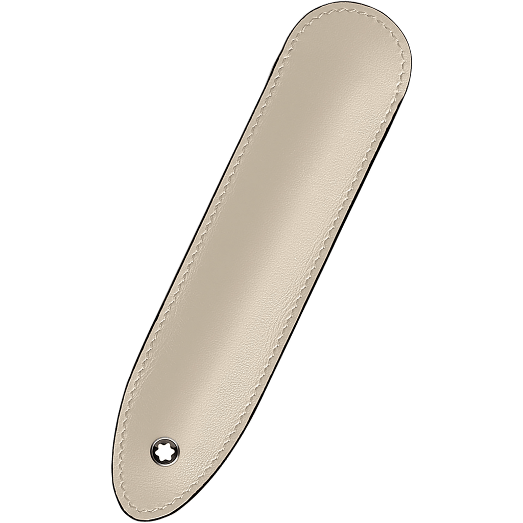 Montblanc Meisterstuck Single Pen Sleeve - Cloudy Beige - Pen Boutique Ltd