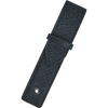 Montblanc Sartorial 1 Pen Pouch - Tweed Blue - Pen Boutique Ltd