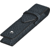 Montblanc Sartorial 1 Pen Pouch - Tweed Blue - Pen Boutique Ltd