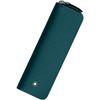 Montblanc Sartorial 1 Pen Pouch - Zipper Closure - Cyprus Blue - Pen Boutique Ltd