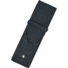 Montblanc Sartorial 2 Pen Pouch - Tweed Blue - Pen Boutique Ltd