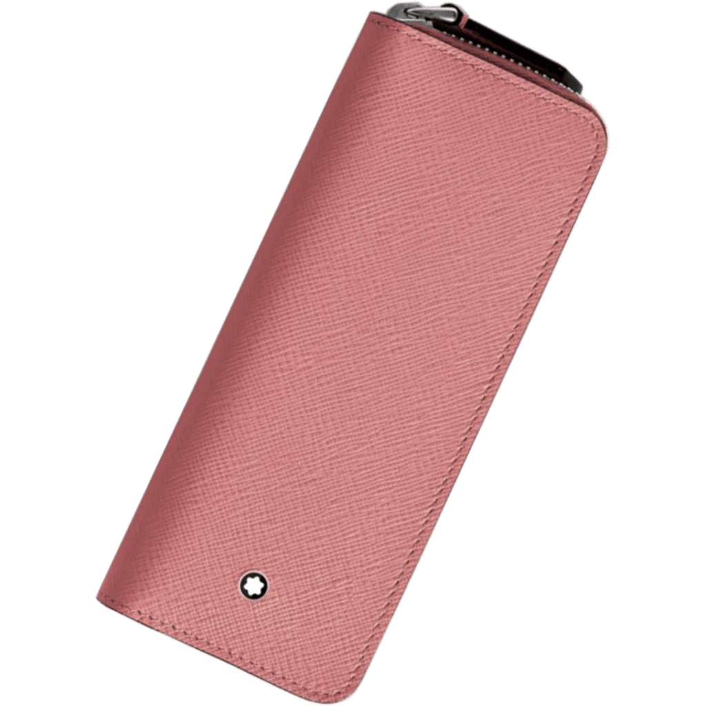 Montblanc Sartorial 2 Pen Pouch - Zipper Closure - Blush - Pen Boutique Ltd
