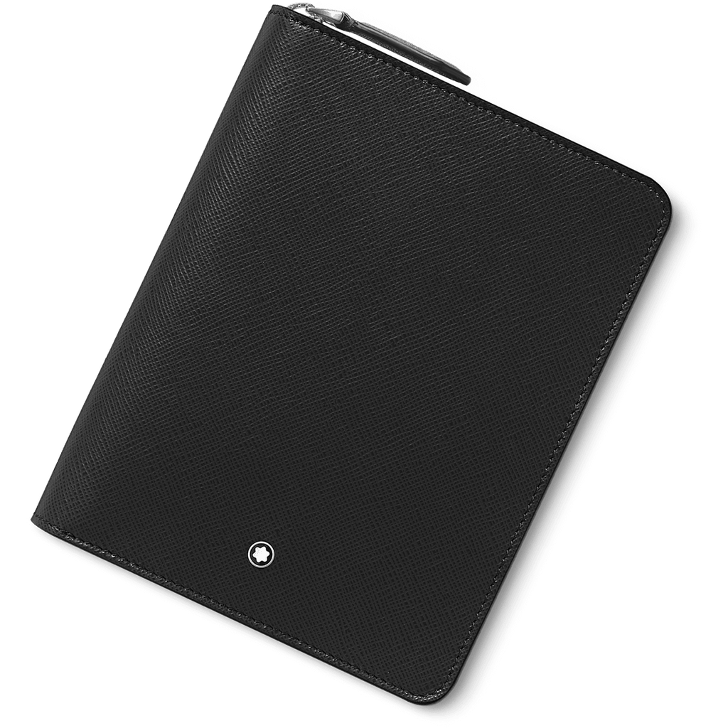 Montblanc Sartorial 5 Pen Pouch - Black (Zipper Closure) - Pen Boutique Ltd