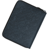 Montblanc Sartorial 5 Pen Pouch - Tweed Blue (Zipper Closure) - Pen Boutique Ltd