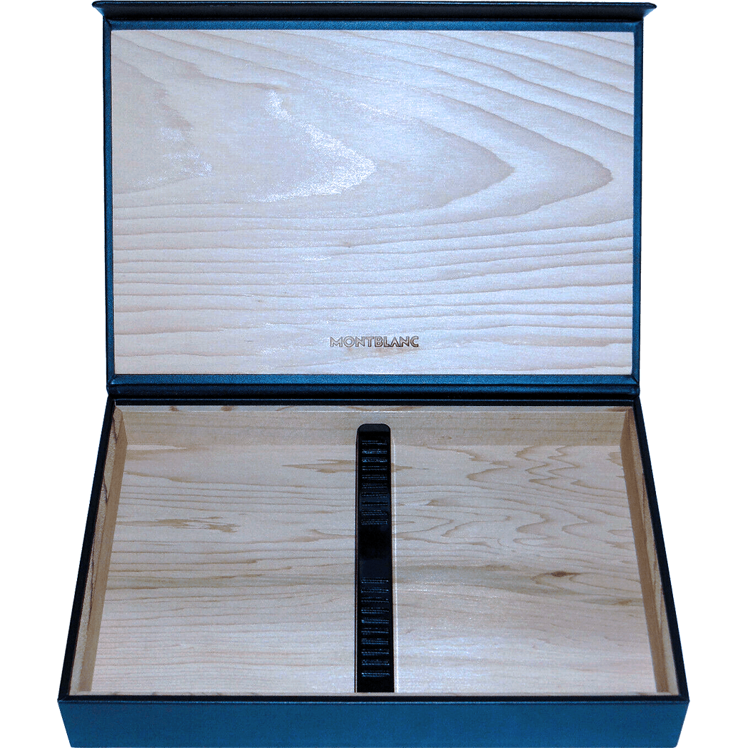 Montblanc Sartorial Travel Humidor - Cigar Accessories - Leather & Wood - Pen Boutique Ltd