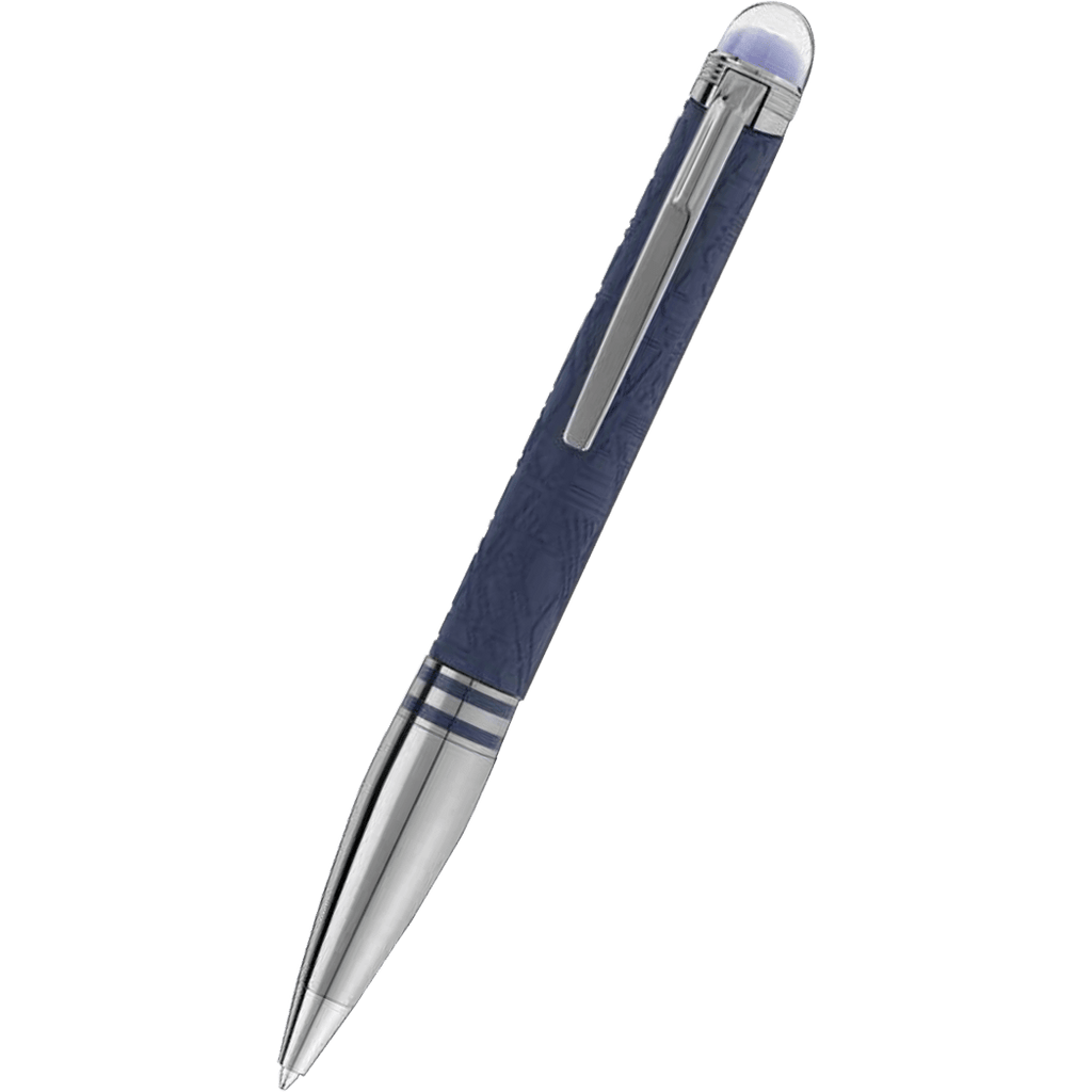 Montblanc Starwalker Ballpoint Pen - Space Blue Doue - Pen Boutique Ltd