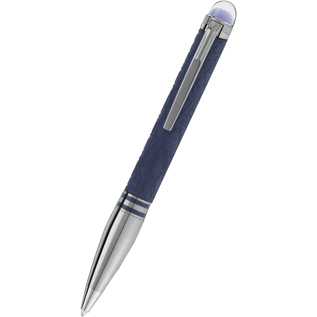 Montblanc Starwalker Ballpoint Pen - Space Blue Doue - Pen Boutique Ltd