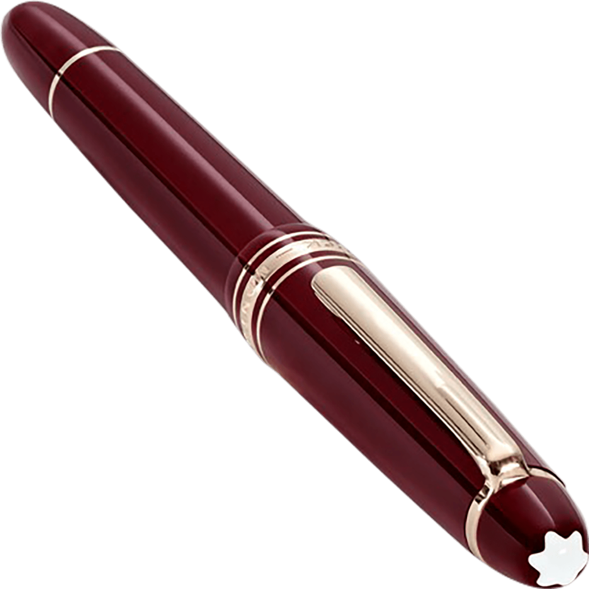 Montblanc 163 Meisterstuck Rollerball Pen - Burgundy Red - Classique (2025 Release) - Pen Boutique Ltd