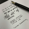 Montblanc Meisterstuck Calligraphy Fountain Pen - 146 Black - Curved Nib ( Limited production) - Pen Boutique Ltd