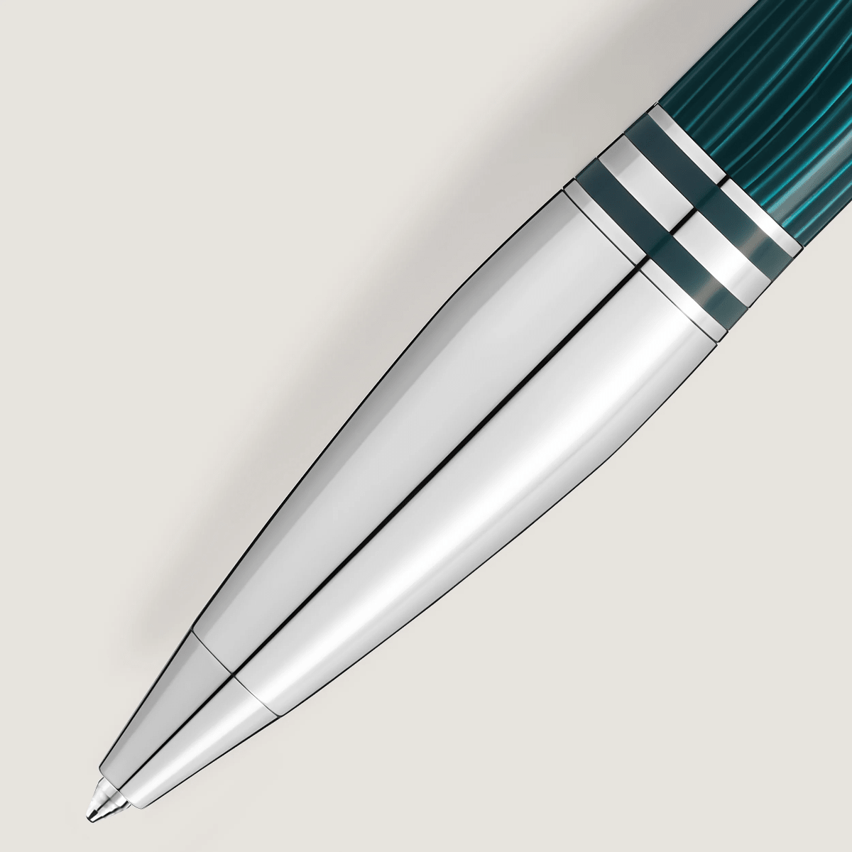 Montblanc Starwalker Ballpoint Pen - PolarGreen Metal - Pen Boutique Ltd