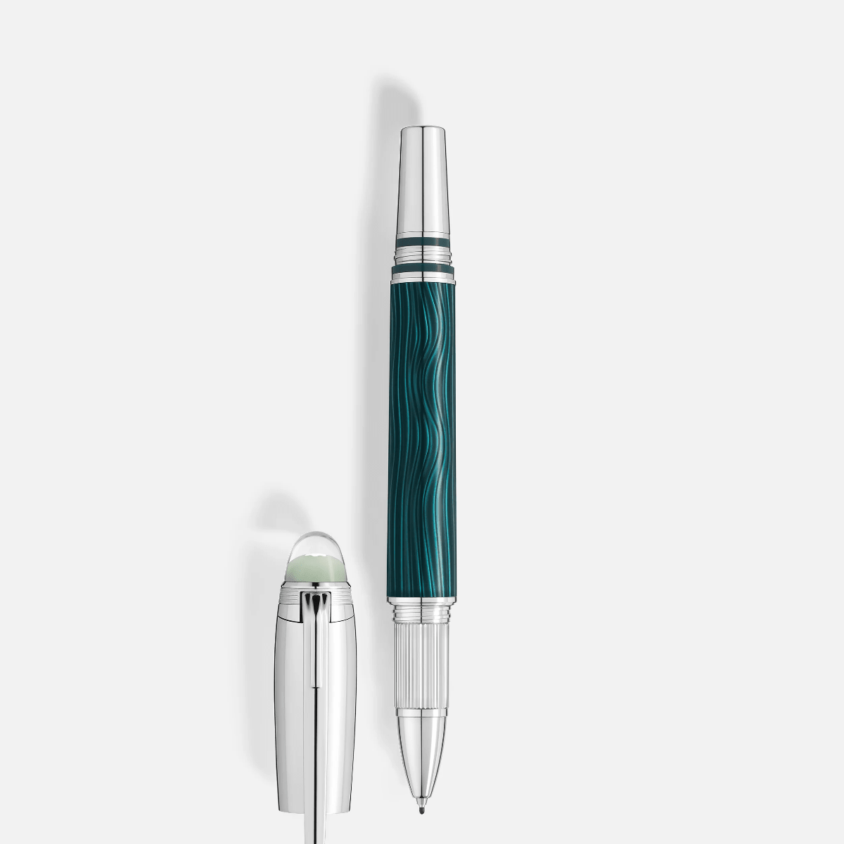 Montblanc Starwalker Fineliner Pen - PolarGreen Metal - Pen Boutique Ltd