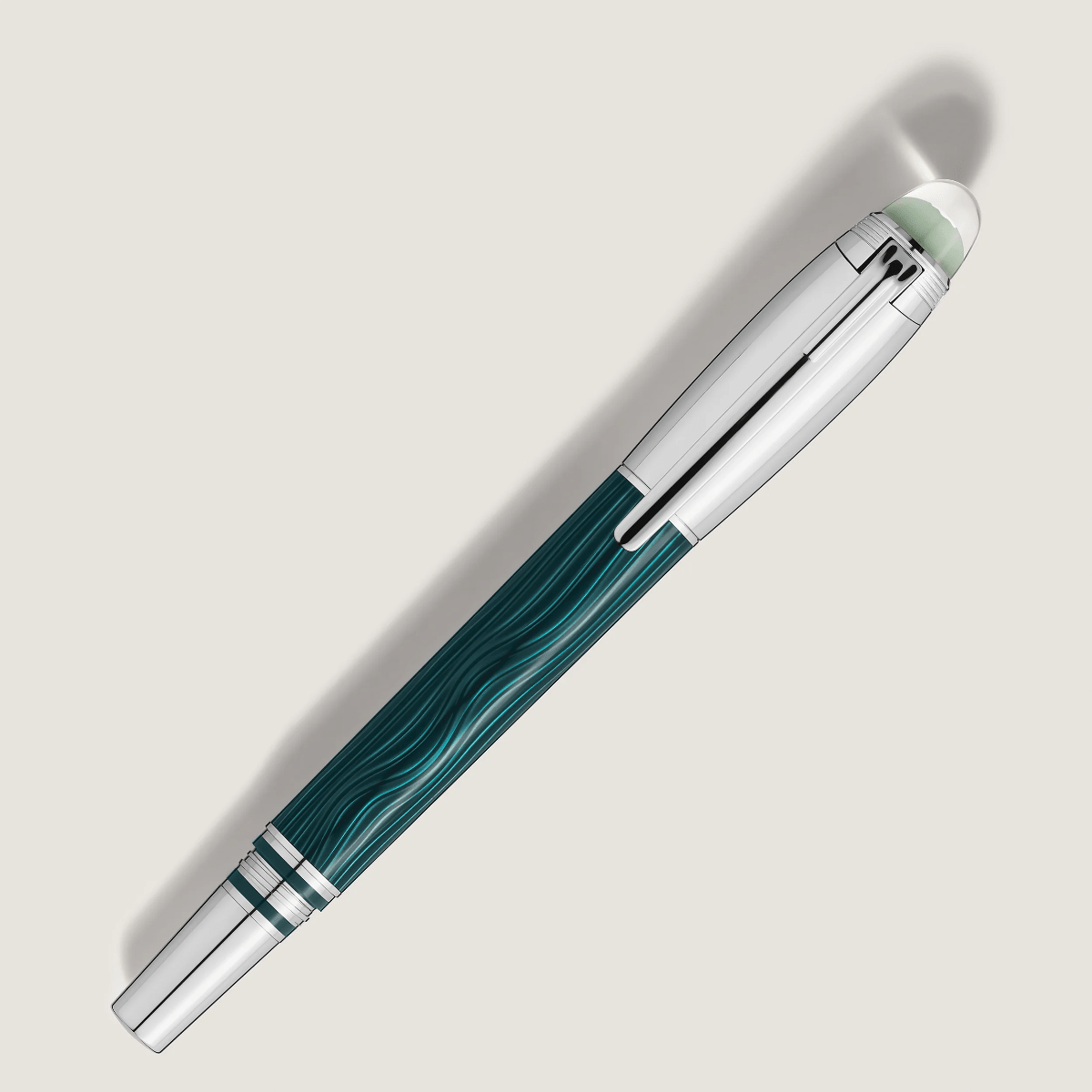 Montblanc Starwalker Fountain Pen - PolarGreen Metal - Pen Boutique Ltd