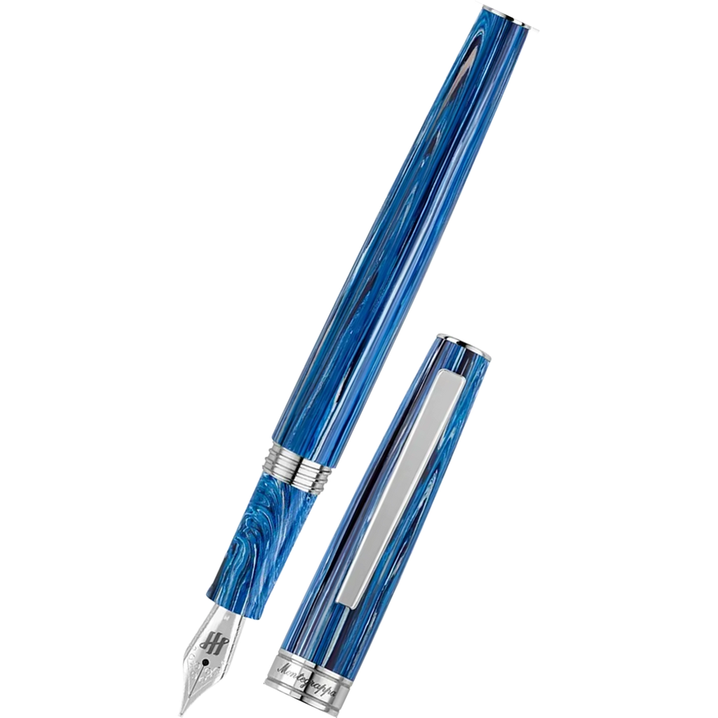 Montegrappa Armonia Fountain Pen - Adriatic Sea-Pen Boutique Ltd