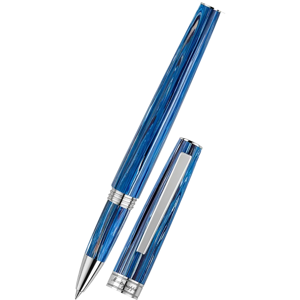 Montegrappa Armonia Rollerball Pen - Adriatic Sea-Pen Boutique Ltd