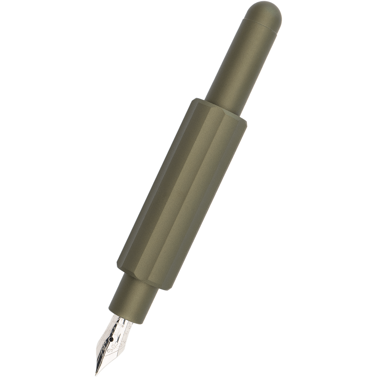 Monteverde Axis Fountain Pen - Matte Olive - Pen Boutique Ltd