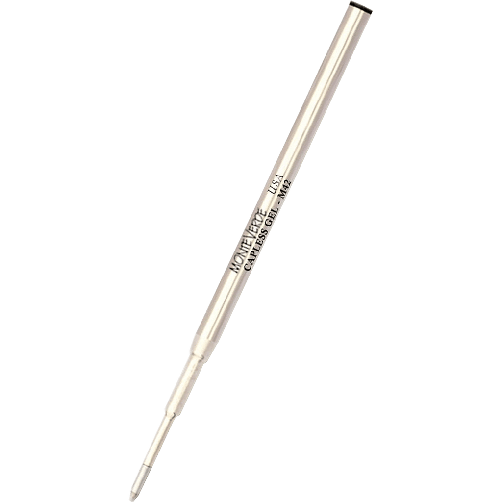 Monteverde Capless Gel Refill - Black - Fine - Single (Fit Montblanc Pens) - Pen Boutique Ltd