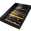 Monteverde Deluxe Collectors Pen Tray - Leather 12 pen - Pen Boutique Ltd