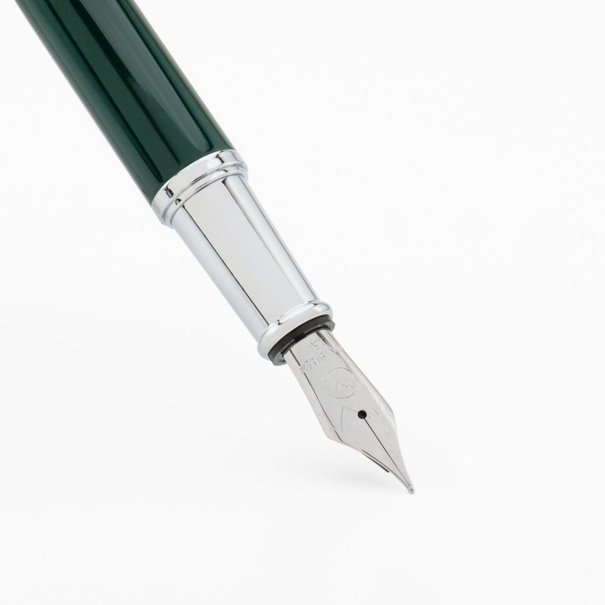 Monteverde Impressa Green with Chrome Trim Fountain Pen-Pen Boutique Ltd