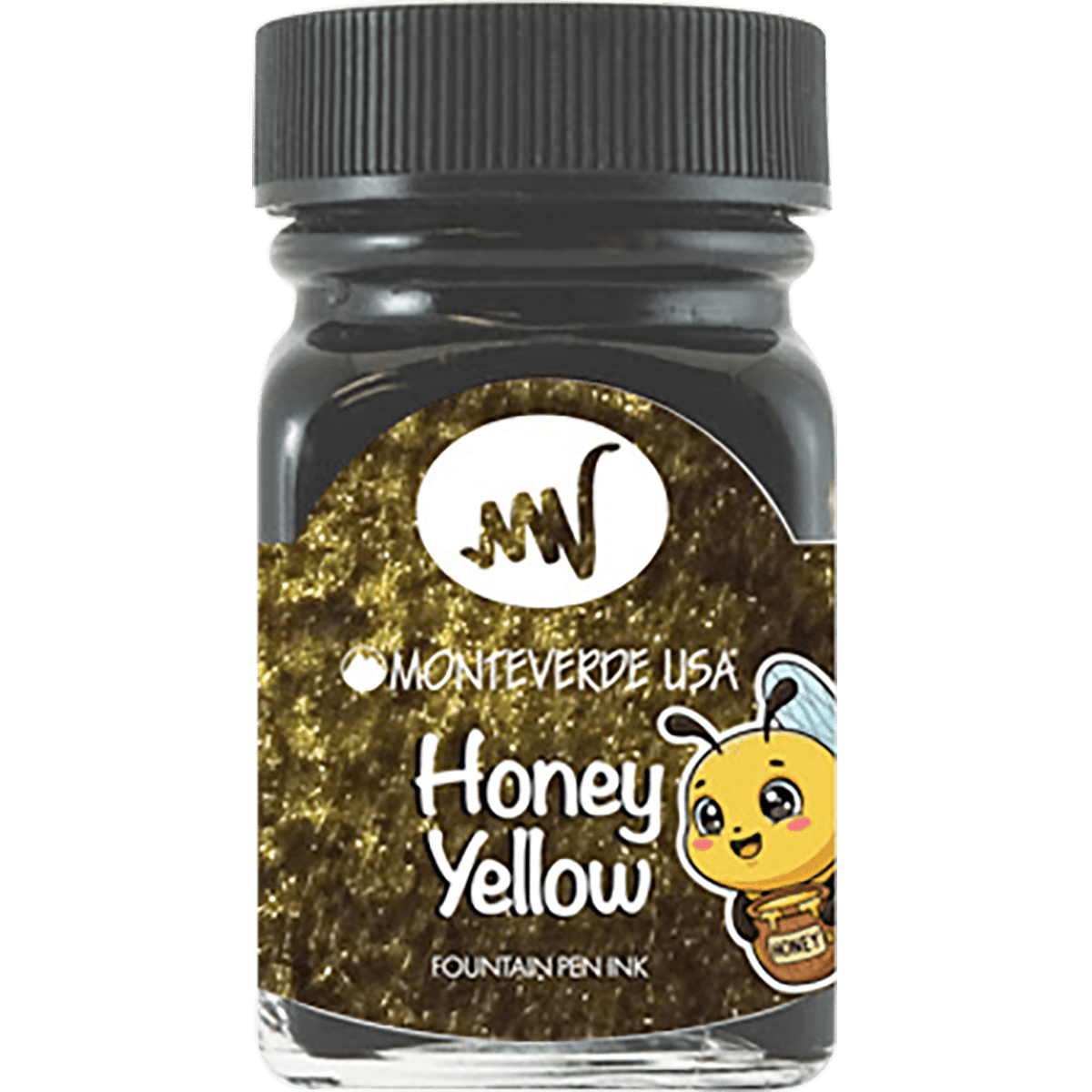 Monteverde Ink Bottle - Honey Yellow - 30ml - Pen Boutique Ltd