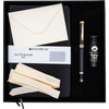 Monteverde Innova Fountain Pen Notebook Set - Carbon Fiber - Rosegold - Pen Boutique Ltd