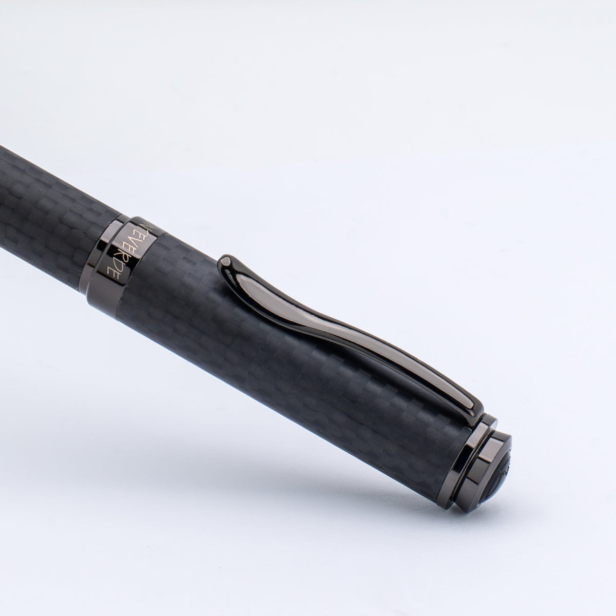 Monteverde Innova Rollerball Pen - Matte Carbon Fiber - Gunmetal Trim-Pen Boutique Ltd