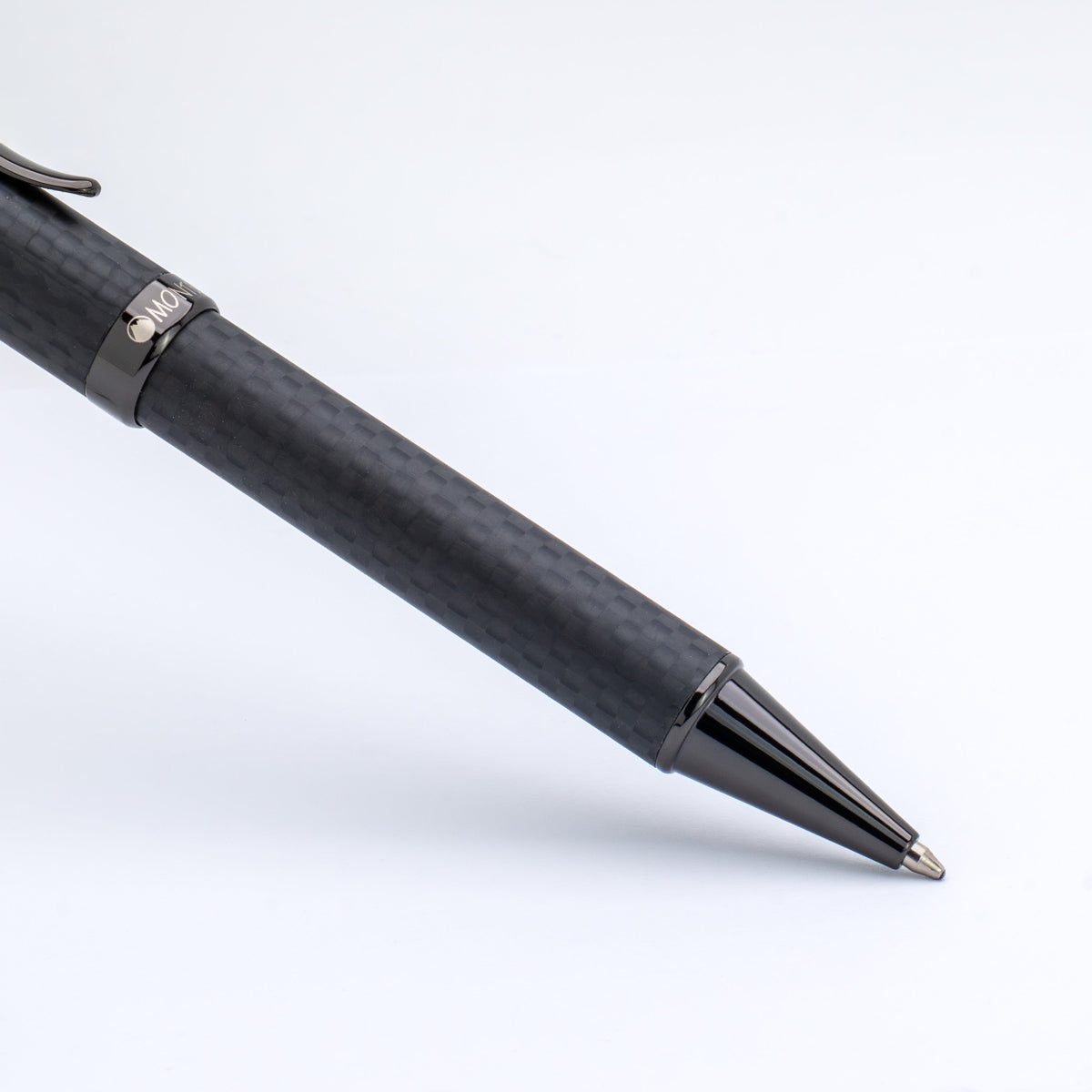Monteverde Innova Rollerball Pen - Matte Carbon Fiber - Gunmetal Trim-Pen Boutique Ltd