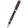 Monteverde Innova Rollerball Pen - Matte Carbon Fiber - Rose Gold Trim-Pen Boutique Ltd