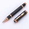 Monteverde Innova Rollerball Pen - Matte Carbon Fiber - Rose Gold Trim-Pen Boutique Ltd