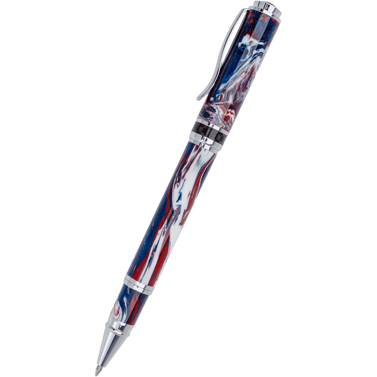 Monteverde Innova Brooks Custom Resin Rollerball Pen - USA 250th Anniversary (Limited Edition) - Pen Boutique Ltd