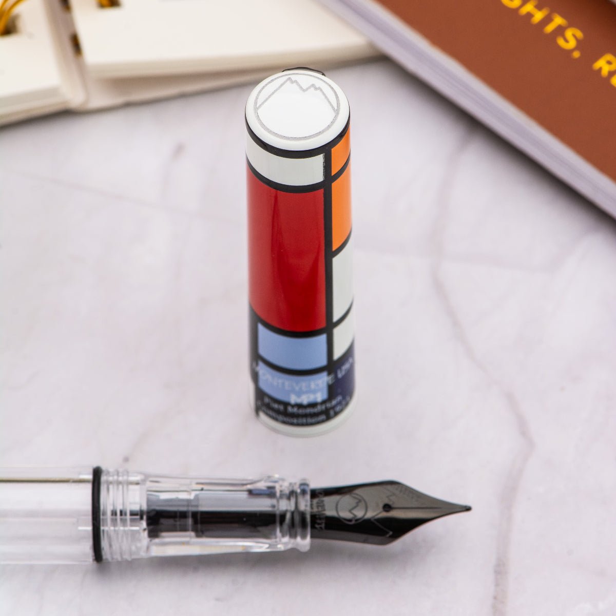 Monteverde MP1 Fountain Pen - Mondrian (Fine Art Series) - Pen Boutique Ltd