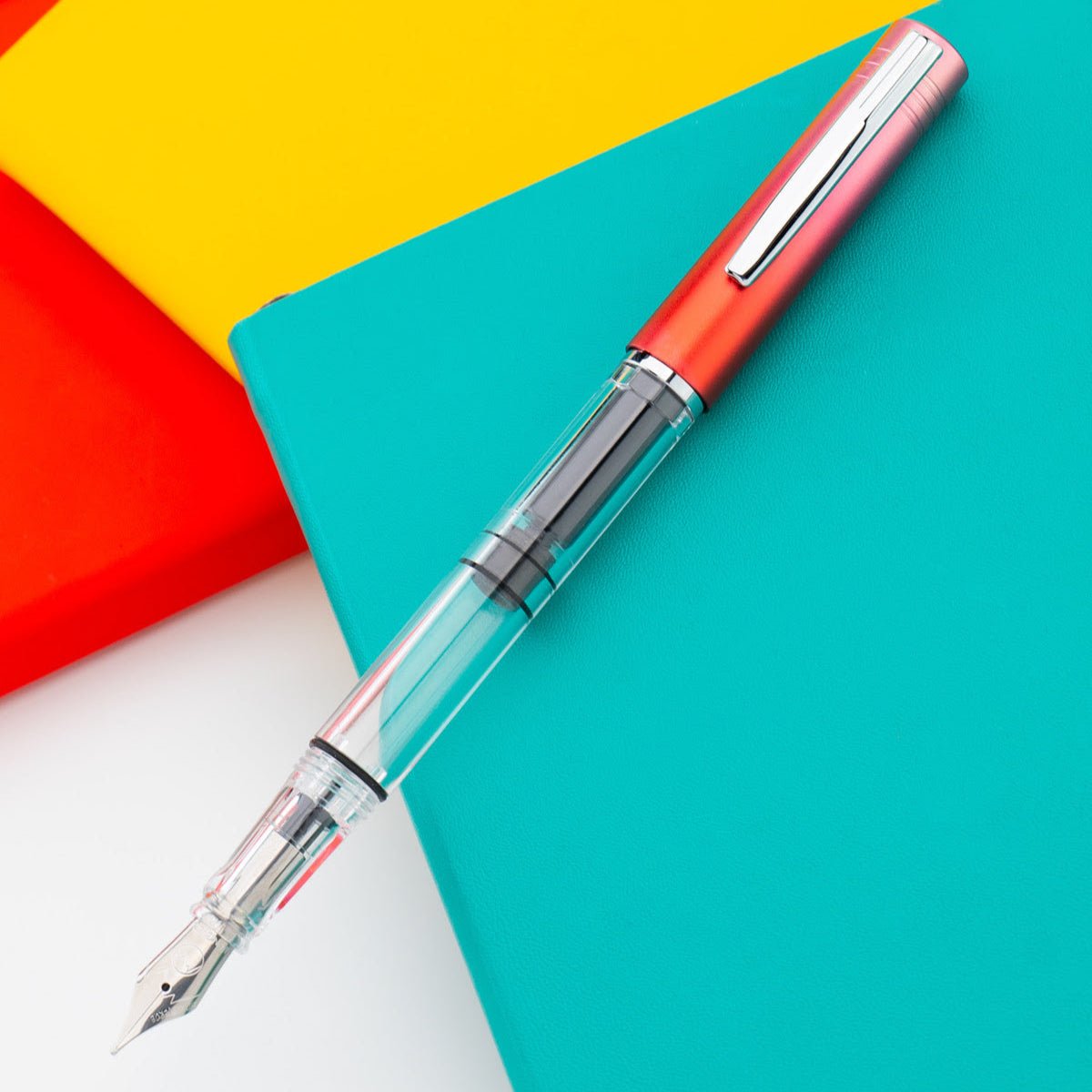 Monteverde MP1 Fountain Pen - Duo Tone Strawberry Dreams (Limited Edition) - Pen Boutique Ltd