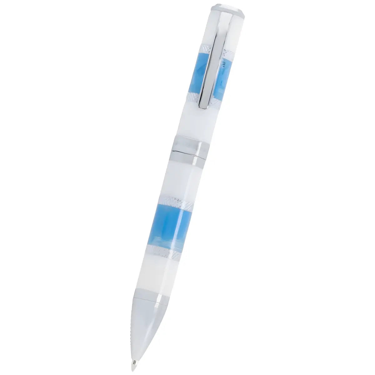 Monteverde Regatta Ballpoint Pen - Santorini Blue - Pen Boutique Ltd