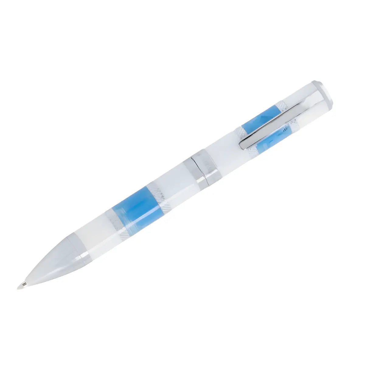 Monteverde Regatta Ballpoint Pen - Santorini Blue - Pen Boutique Ltd