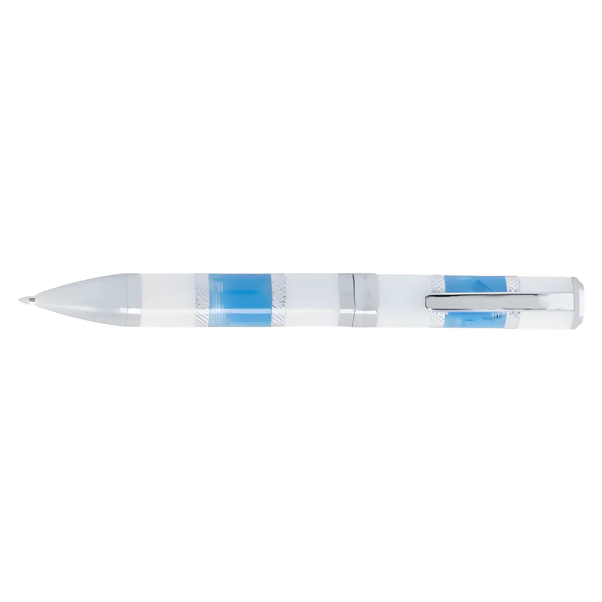 Monteverde Regatta Ballpoint Pen - Santorini Blue - Pen Boutique Ltd