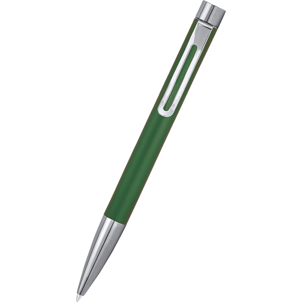Monteverde Ritma Ballpoint Pen - Anodized Green - Pen Boutique Ltd