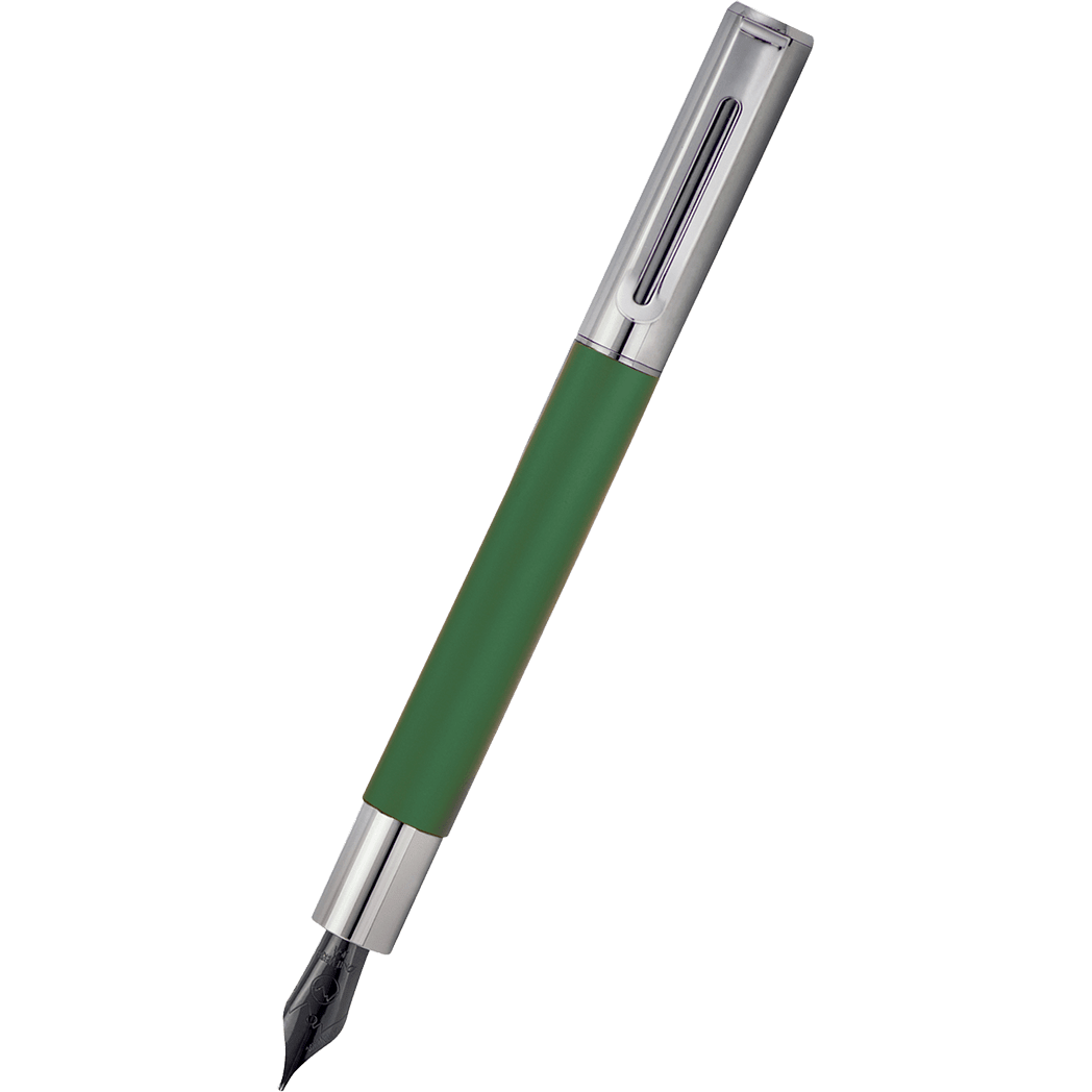 Monteverde Ritma Fountain Pen - Anodized Green - Pen Boutique Ltd