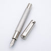 Monteverde Ritma Fountain Pen - Brushed Stainless Steel - Pen Boutique Ltd