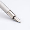 Monteverde Ritma Fountain Pen - Brushed Stainless Steel - Pen Boutique Ltd
